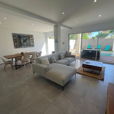 Villa Design Cap Dagde Piscine Et Plage Ле-Гро-д'Агд Экстерьер фото