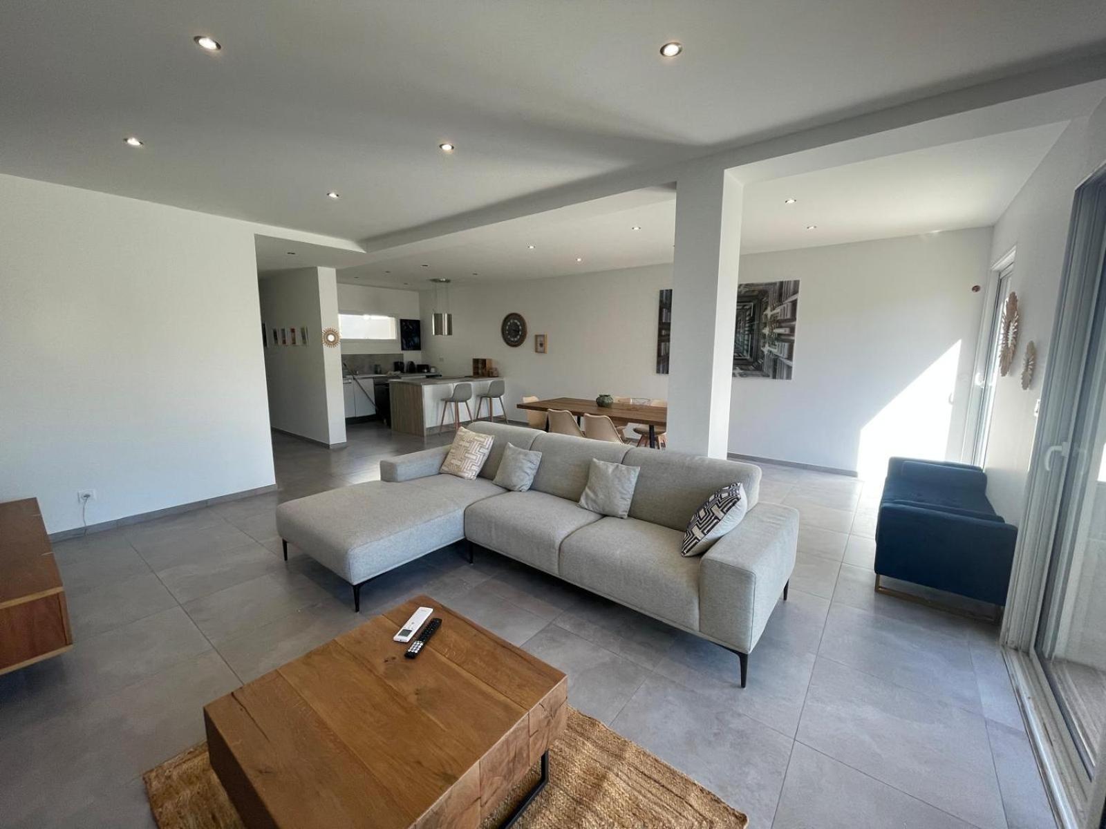 Villa Design Cap Dagde Piscine Et Plage Ле-Гро-д'Агд Экстерьер фото