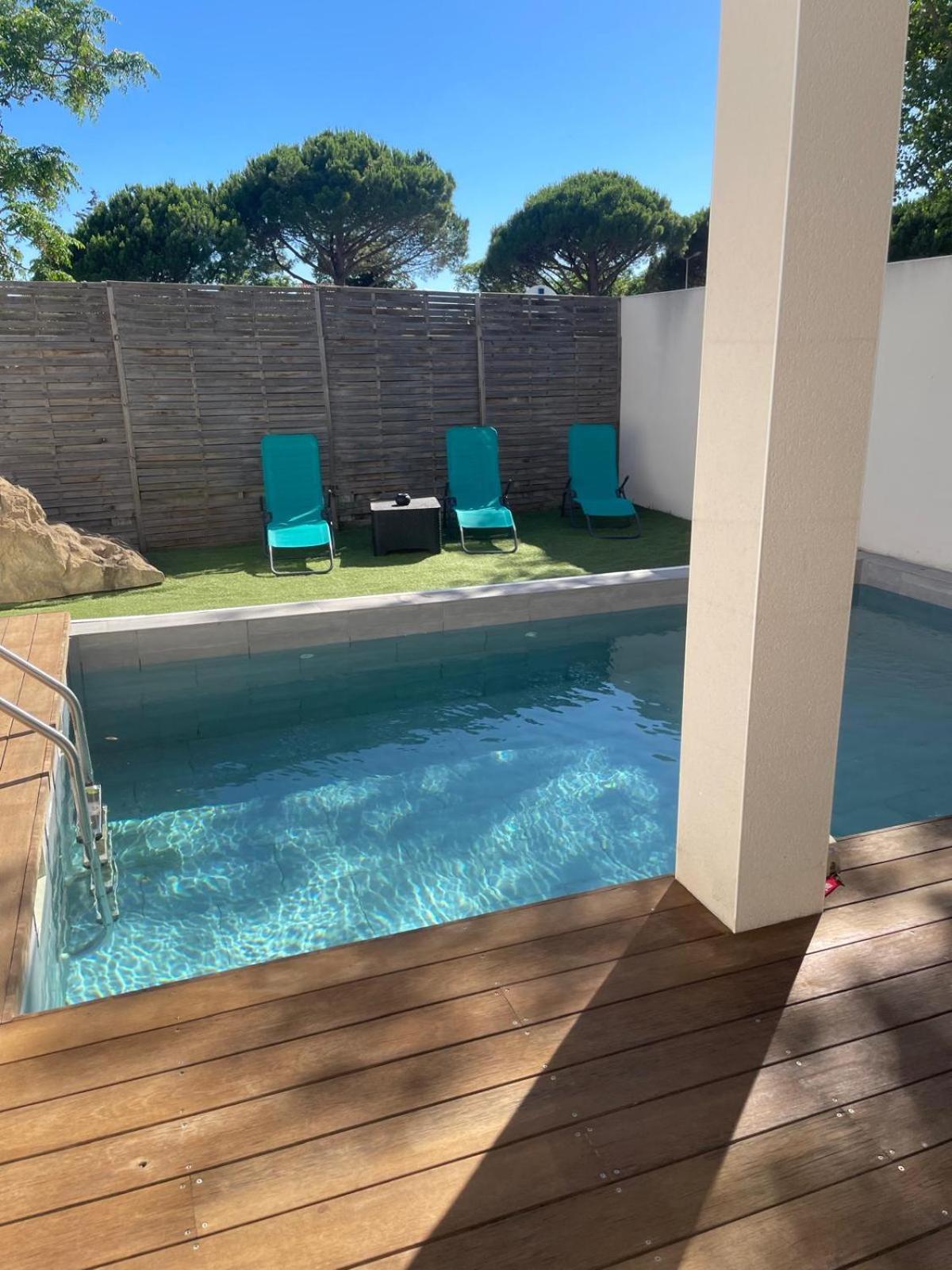 Villa Design Cap Dagde Piscine Et Plage Ле-Гро-д'Агд Экстерьер фото