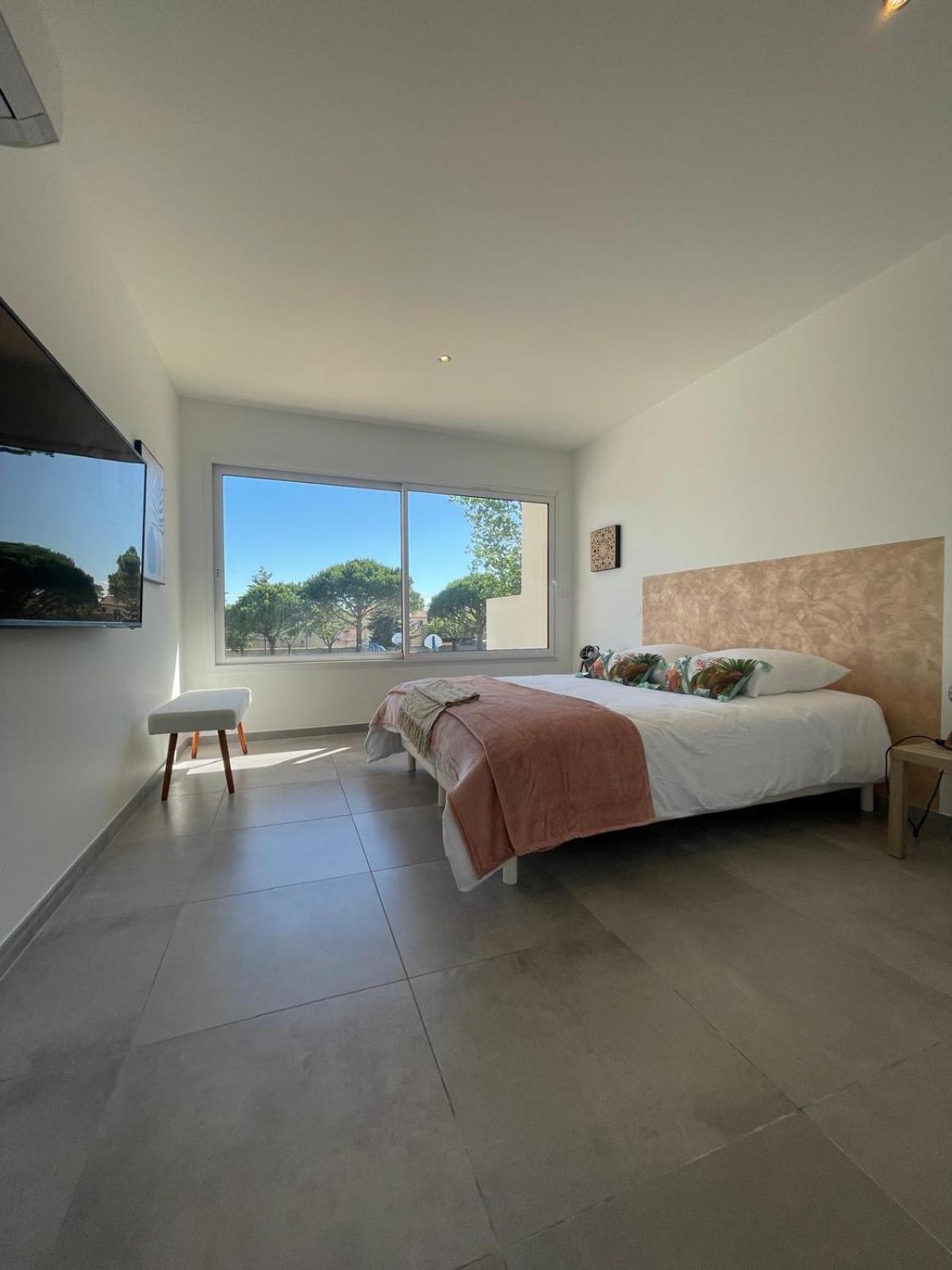 Villa Design Cap Dagde Piscine Et Plage Ле-Гро-д'Агд Экстерьер фото